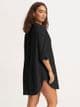 Seafolly Boyfriend Beach Shirt - Black