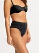 Seafolly Collective High Cut Rio Bikini Brief - Black