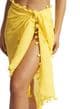 Seafolly Cotton Gauze Sarong - Citron