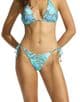 Seafolly La Mer Tie Side Rio Bikini Brief - Aquatic Blue