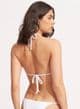 Seafolly Sea Dive Slide Tri Bikini Top - White
