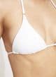 Seafolly Sea Dive Slide Tri Bikini Top - White