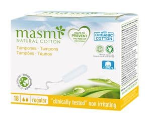 18 MASMI REGULAR DIGITAL TAMPONS (NON-APPLICATOR)