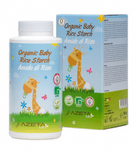 Azeta Bio Organic Rice Starch Baby Bath Powder 100g – Natural Relief for Newborn Sensitive & Eczema-