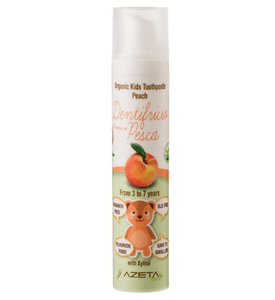 Children’s Organic Peach Toothpaste 3 to 7 Years 50ml