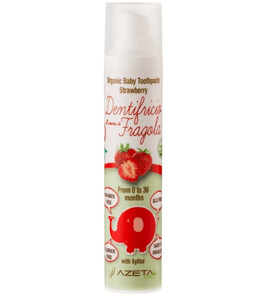 Children’s Organic Strawberry Toothpaste 0 to 3 Years 50ml