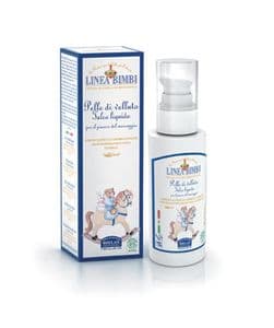 Linea Bimbi Silky Liquid Talc - Organic Baby Moisturising Massage Cream