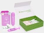 Masmi Reusable Tampon Applicator incl 7 Super and 7 Super  Plus Organic  Tampons