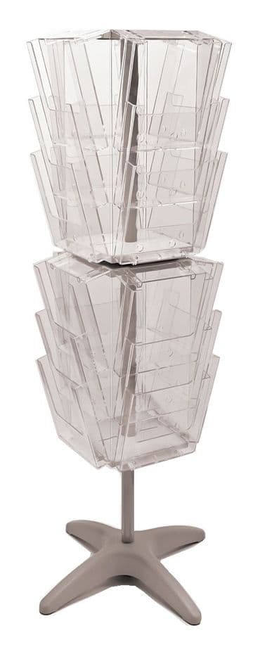 24F230 | 24 Pocket A4 Floor Standing Carousel