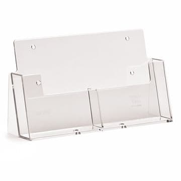 2CA6 | 2 Pocket A6 Portrait Leaflet Holder