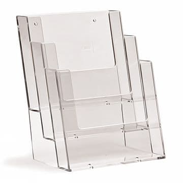 3C160 | 3 Pocket A5 Portrait Leaflet Holder