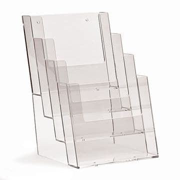 4C160 | 4 Pocket A5 Portrait Leaflet Holder