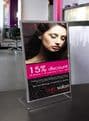 A4 Angled Ad-Print / Notice Holder