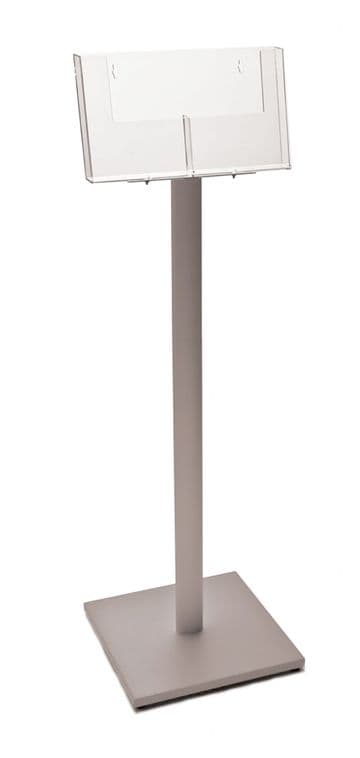 AS2155 | 2 Pocket A5 Portrait Luxury Floor Stand (side by side)