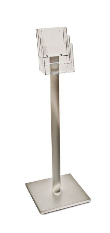 AS3160 | 3 Pocket A5 Luxury Floor Stand