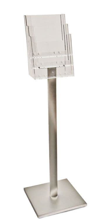 AS3230 | 3 Pocket A4 Luxury Floor Stand
