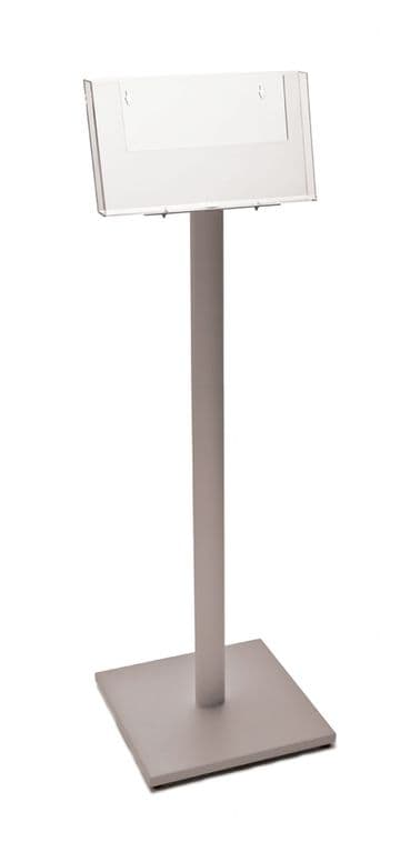 AS330 | 1 Pocket A4 Landscape Luxury Floor Stand