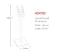 4 Pocket A5 Luxury Floor Stand