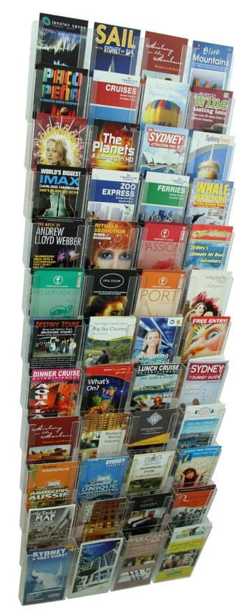 CL-KIT7 | 48 Pocket 1/3 A4 Portrait Wall Display