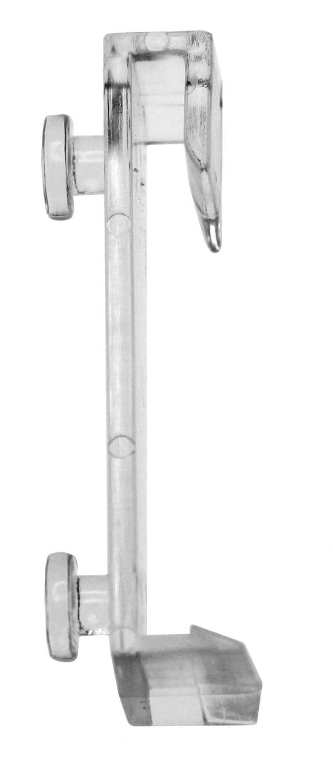 Pair of Mounting Mlips for mounting pockets to wall strip or hex bracket