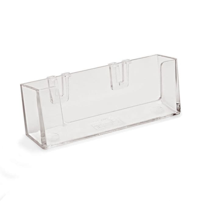 1 Pocket Landscape Clip-On Business Card Holder
