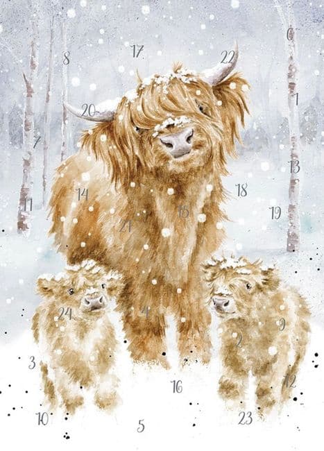 'A Highland Christmas' Advent Calendar - WADCAL009