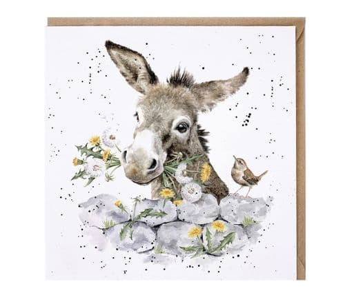 'Fine and Dandy' Donkey Card - CS251