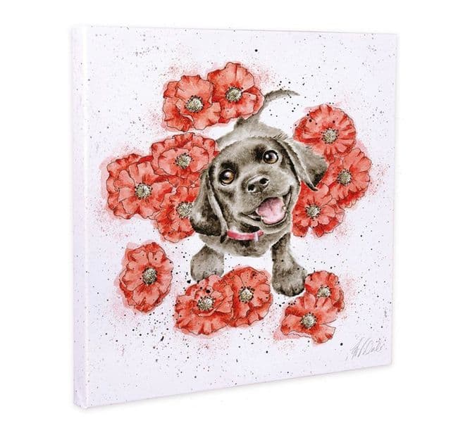 'Poppy Love' Canvas
