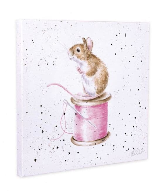 'Sew It Begins' Canvas