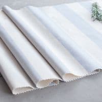 'Skylark's Song' Blue Stripe Fabric