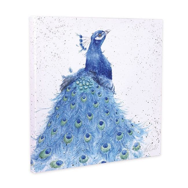 'Tail Envy' Peacock Canvas