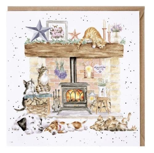 ‘There’s No Place Like Home’ Cat & Dog Card - CS240