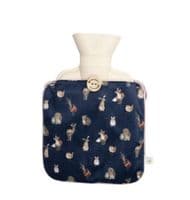'Woodlanders' Fox & Woodland Animal Hot Water Bottle