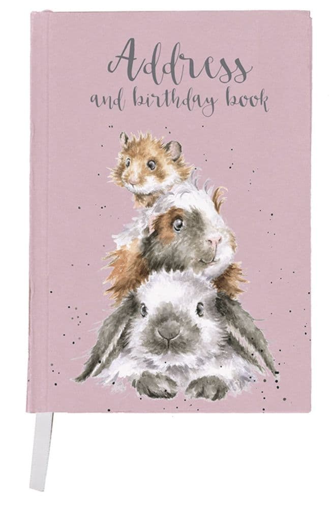 Address & Birthday Book ‘Piggy in the Middle’ - AB003