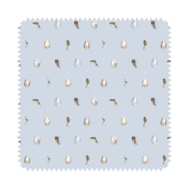 Egg & Feather Fabric