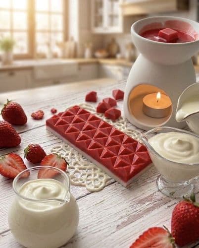 Strawberries & Cream Soy Wax Melts