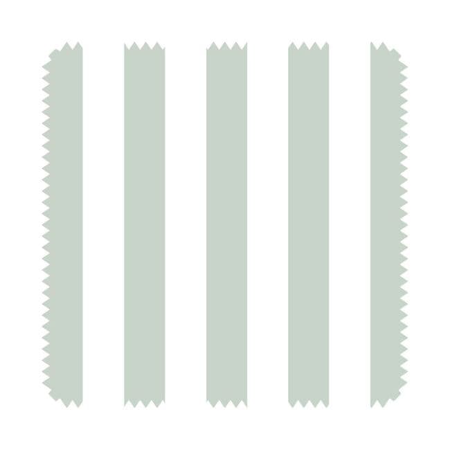 Wrendale Green Stripe Fabric