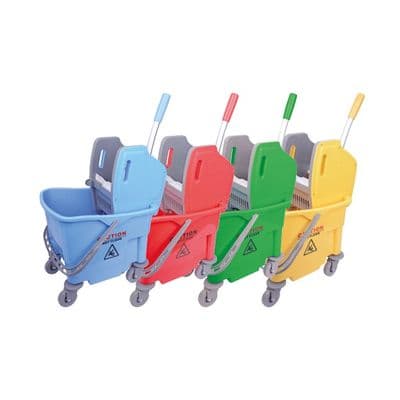 25L Buffalo Kentucky Bucket & Wringer Available in Blue, Green, Red & Yellow