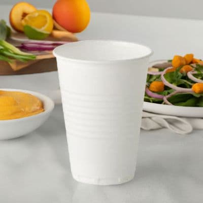 7oz Water Cup Tall Non Vending White, Case of 2000