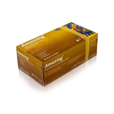 Aurelia Amazing Purple Blue Nitrile Powder Free Gloves Box of 300