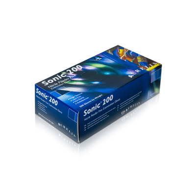 Aurelia Sonic 200 Powder Free Nitrile Gloves Box of 200
