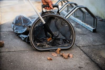 Bag Hoop 360mm 100% Recycled Polypropylene Black