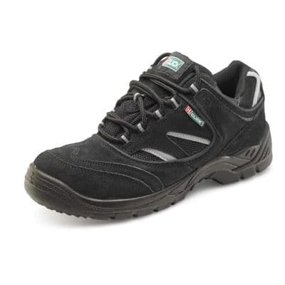 Black S1P Safety Trainer Shoe Available in UK Size 4 to 13