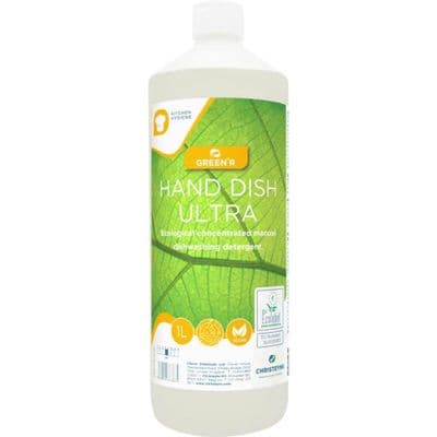 Christeyns 490 GREEN'R Hand Dish Ultra Ecological Dishwashing Detergent 5L