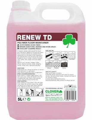 Clover 104 Renew TD Polymer Floor Maintainer 5L