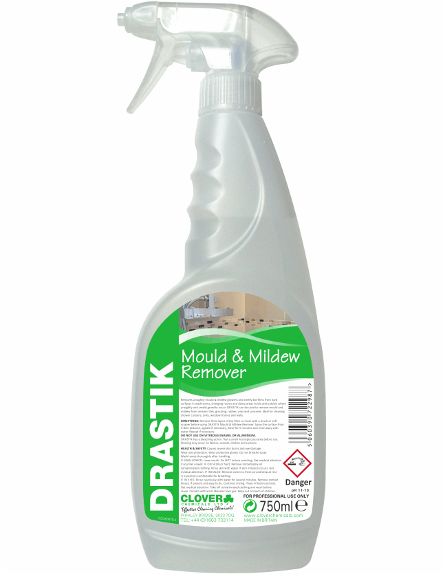 Clover 252 Drastik Mould And Mildew Remover 750ml