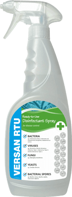 Clover 257 Versan Ready To Use Broad Spectrum Surface Disinfectant 750ml