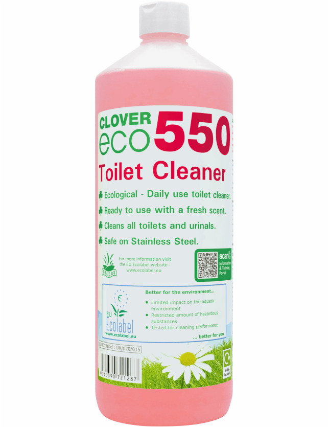 Clover Eco 550 Toilet Cleaner 1L