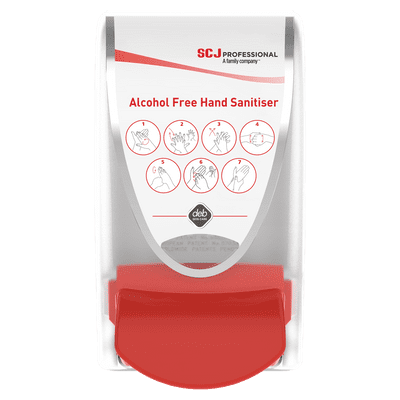 DEB AFHS1LDSEN 1 Litre Alcohol Free Hand Sanitiser Dispenser