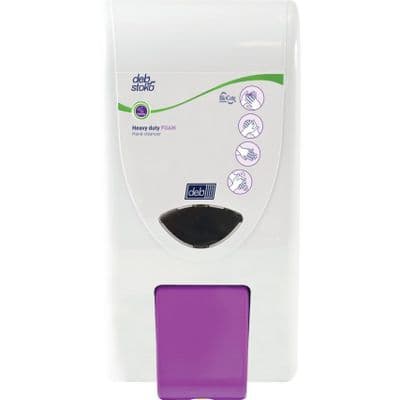 DEB GPF3L White Heavy Duty Gritty Foam Dispenser